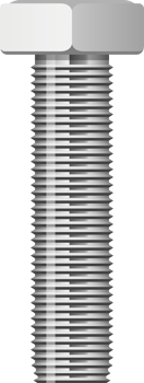Hex bolt clipart design illustration png