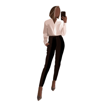 female teacher taking a selfie on the phone png