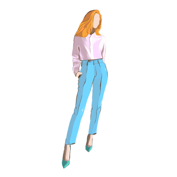 woman with red hair, business woman, teacher, lecturer png
