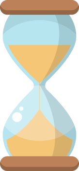 Hourglass clipart design illustration png