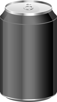 Soda can clipart design illustration png