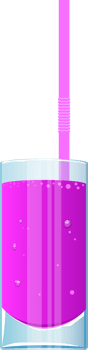 Glass of fresh juice clipart design illustration png