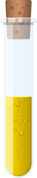 Laboratory chemical flasks clipart design illustration png