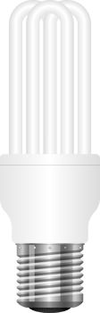 Realistic lightbulb clipart design illustration png