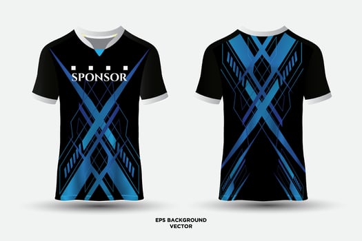 Wonderful and Bizarre T shirt sports abstract jersey suitable for racing, soccer, gaming, motocross, gaming, cycling. vector