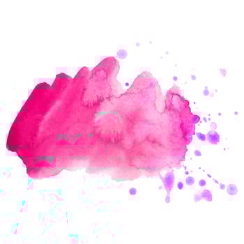 Pink Abstract watercolor background. Watercolor splash vector
