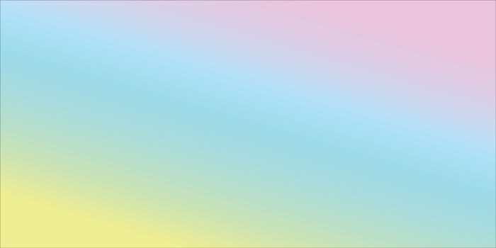 gradient background yellow blue light and pink pastel colour vector