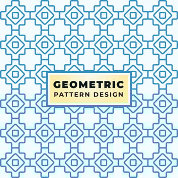Geometric Seamless Pattern Design for Textile, Fabric Fashion Brand vector