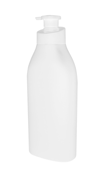 cream pump bottle on transparent background png file