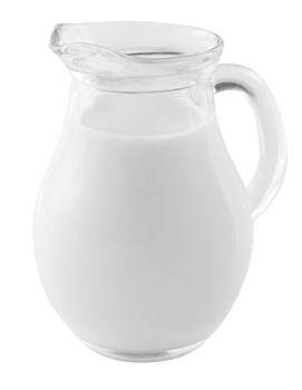 milk jug on transparent background png file