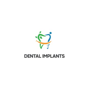 Dental implants Logo Template free download vector