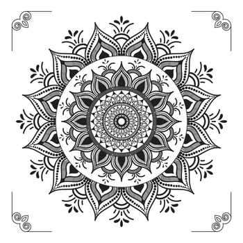 Creative, Modern, Abstract and Professional Luxury Ornamental Mandala Background Design or Pattern Design Vector