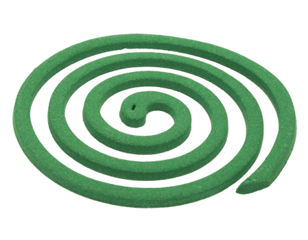 anti Mosquito smoke coils on transparent background png file