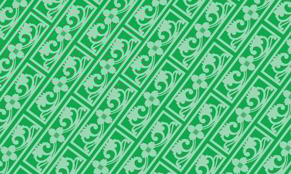 Light green vector template with flower.