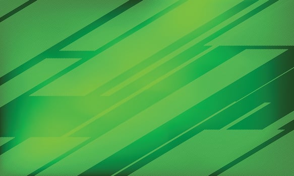 Green vector cover with straight stripes.