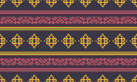 Geometric ethnic oriental seamless pattern traditional. vector