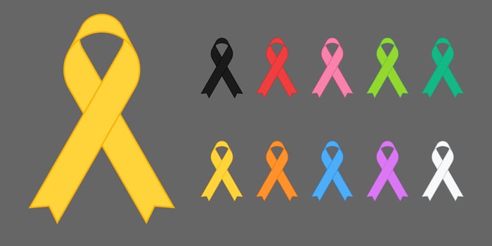 Colorful Awareness Ribbons vector