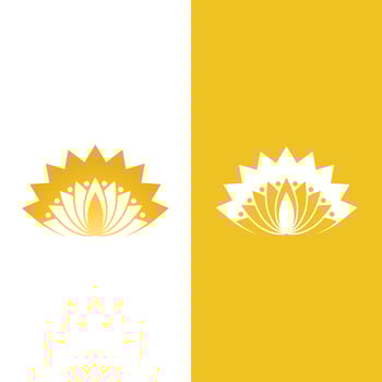Beauty vector lotus icon