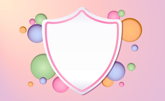 Abstract paste colorful Background vector