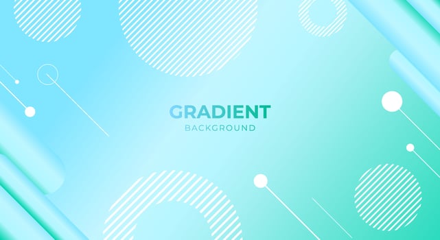 gradient abstract geometric modern background vector