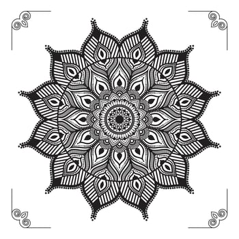 Creative, Modern, Abstract and Professional Luxury Ornamental Mandala Background Design or Pattern Design Vector