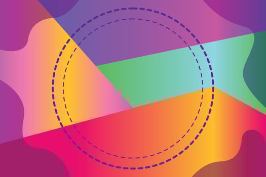 Abstract geometric layer shapes background template for banner or poster vector