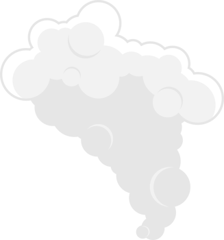 Cartoon smoke fog clip art png