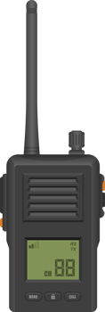 Walkie talkie clip art png
