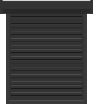 Windows roller shutters vector illustration isolated png