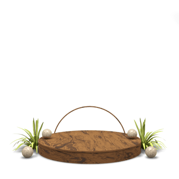 modern elegant 3d render podium for design png
