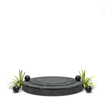modern elegant 3d render podium for design png