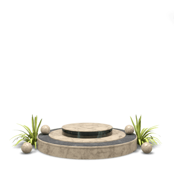 modern elegant 3d render podium for design png