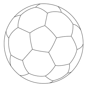 basketball ball racket outline drawing in eps10 vector