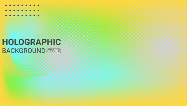holographic abstract bacground vector