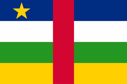 Flag of Central African Republic vector