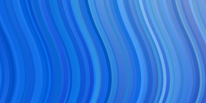 Light BLUE vector backdrop with curves.