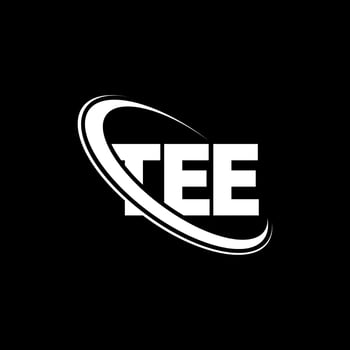 TEE logo. TEE letter. TEE letter logo design. Initials TEE logo linked with circle and uppercase monogram logo. TEE typography for technology, business and real estate brand. vector