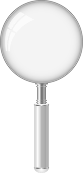 Magnifying glass clipart design illustration png
