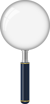 Magnifying glass clipart design illustration png