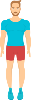 Man avatar clipart illustration png