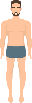 Man avatar clipart illustration png