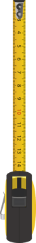 Measure tape clipart design illustration png