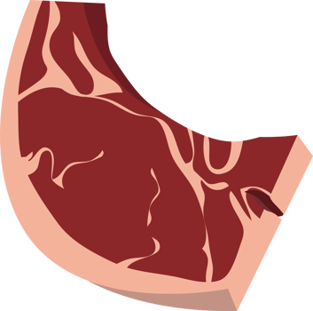 Fresh meat clipart design illustration png