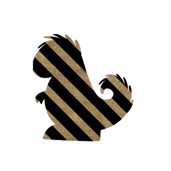 Dinosaur silhouette black and gold colours. png