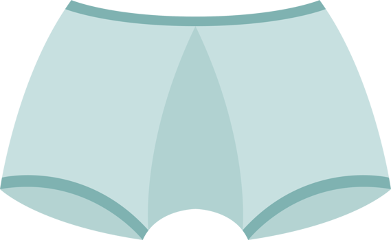 Men underwear clipart design illustration png