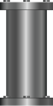 Metallic pipes clipart design illustration png