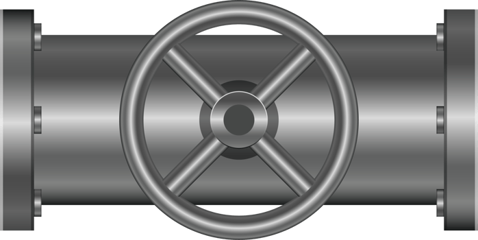 Metallic pipes clipart design illustration png