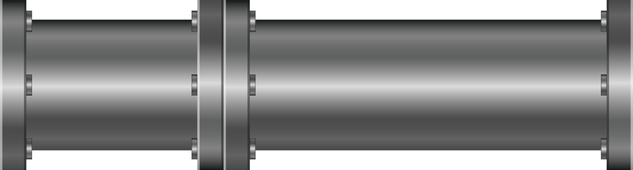 Metallic pipes clipart design illustration png