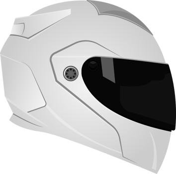 Motorcycle helmet clipart design illustration png