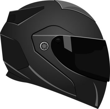 Motorcycle helmet clipart design illustration png